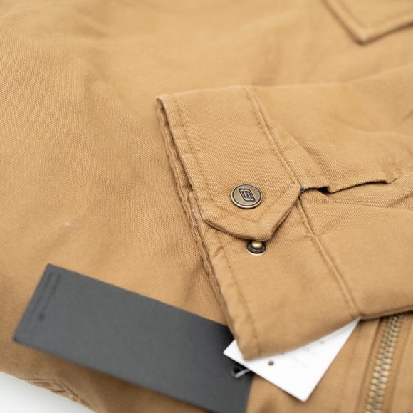 Skechers - Men's Sherpa-Lined Canvas Jacket - Picture 13 of 14